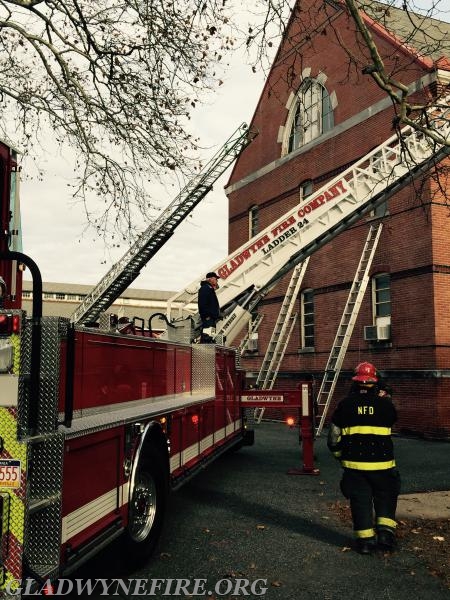 Ladder Training With Norristown Fire Department - Gladwyne Fire Company