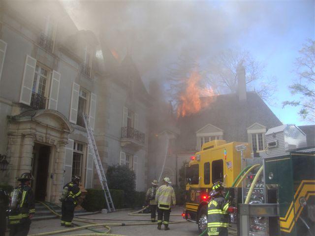 S. Ithan Mansion Fire