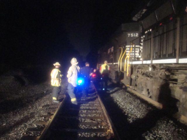 Train Crash - Waverly and River