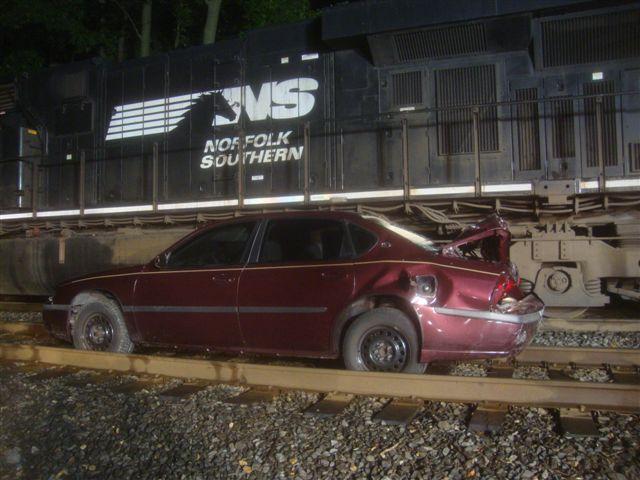 Train Crash - Waverly and River