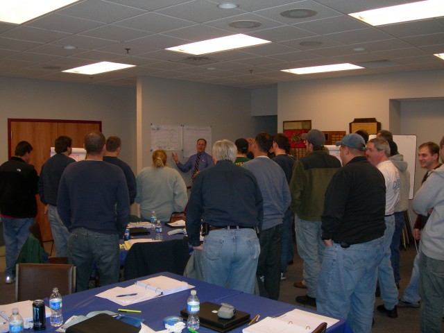 Lower Merion Township Officers attending ICS 300 - Jan 2008