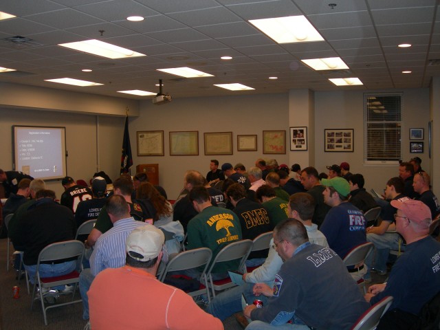 Structural Collapse Class held at Gladwyne - April 2008