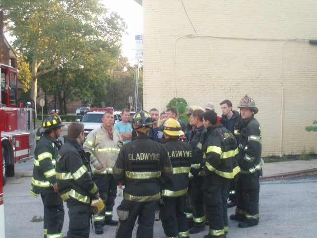 More Gladwyne Training with PFD Firefighters!